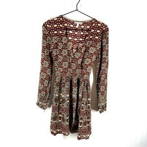 Mini Dress Fake Pleats